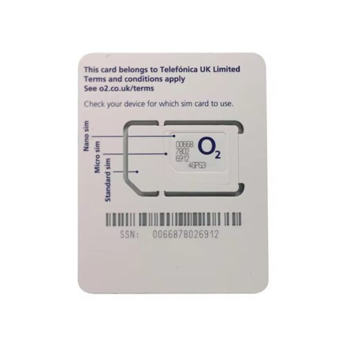 UK Physical Sim Card For LifeTime Activated