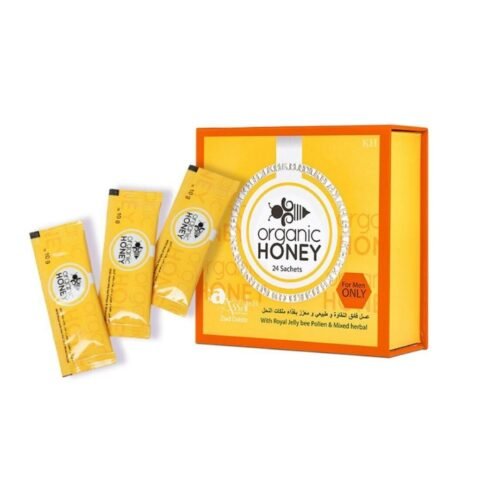 Organic Natural Honey infused with Natural Jelly, Honey Bee Pollen100%/عسل طبيعي عضوي