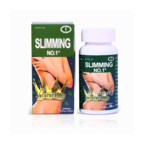 Slimming No.1+ Natural Weight Loss 60 capsule/سليمنج رقم 1+ لإنقاص الوزن بشكل طبيعي 60 كبسولة