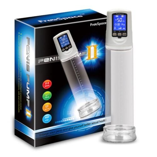 Free Space Automatic Pump For Men with LED Screen