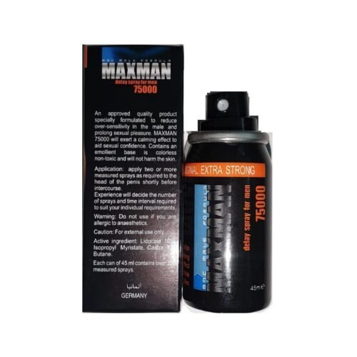 Max Man Spray Increase Timing رذاذ ماكسمان