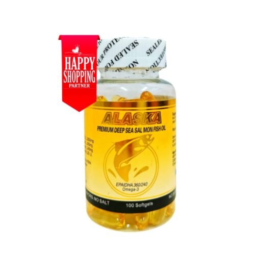 Alaska Premium Deep Sea Salmon Fish Oil Capsules